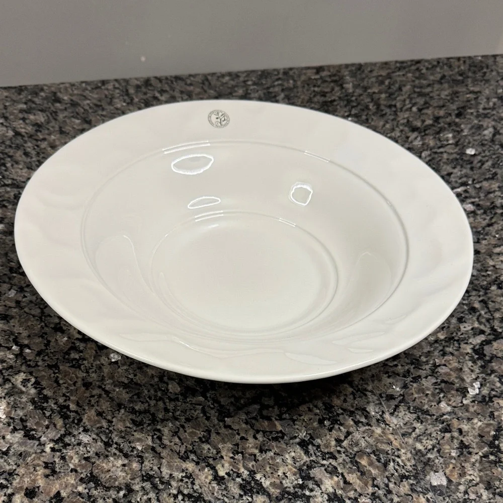 Home made in Portugal large White Porcelain Bowl